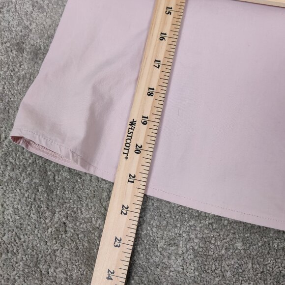 Famelin Women's Blouse Size 2 Pink Pearl Lace Mock Neck Business Casual Elegant - Picture 11 of 11